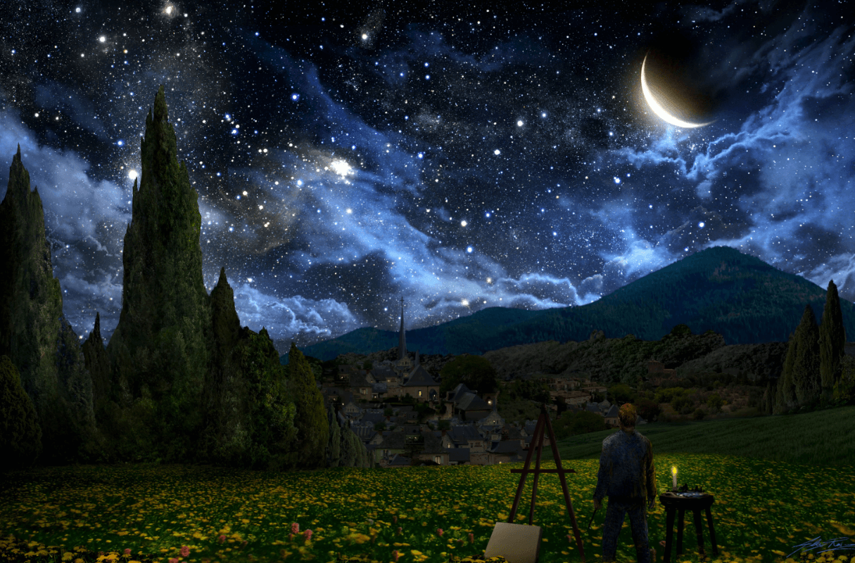 Wallpaper:3jchsraiyjg= Van Gogh Starry Night